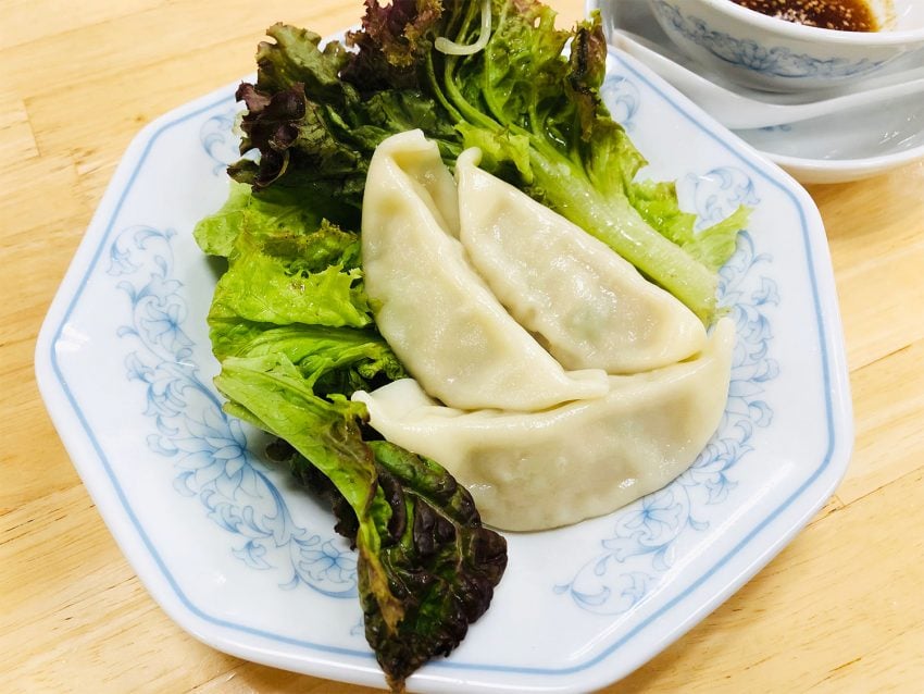 ぎょうざの満洲　水餃子
