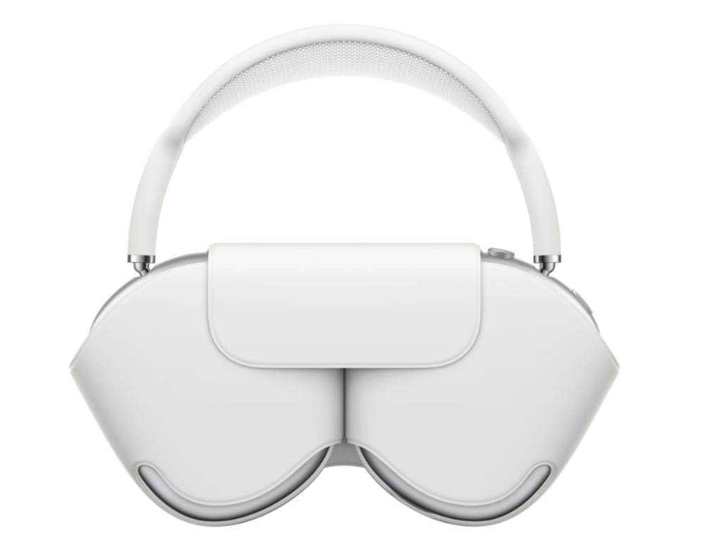 AirPods Max ホワイト 本体とケース VICHYIE Case Cover for AirPods Max, Clear Soft TPU Case Anti