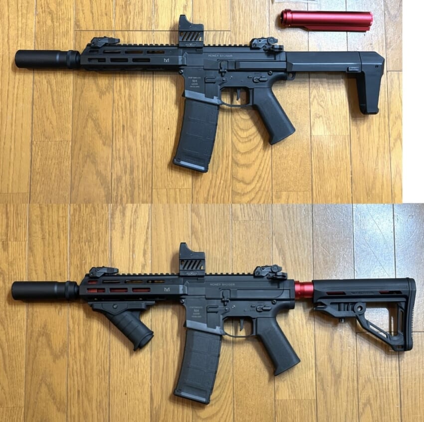 サバイバルゲームで使う銃 サバゲー】サバゲの～名場面集～!!『変銃 珍銃 原型ブレイカーだらけw