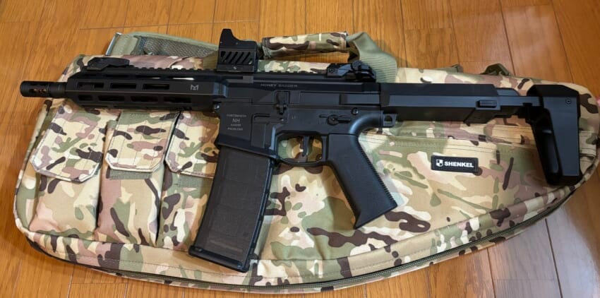 サバイバルゲーム（サバゲー）で使っている電動エアガンの紹介