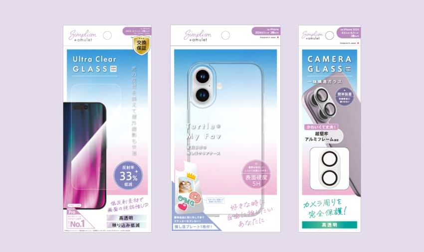 Simplismから女性向け新ブランド「amulet（アミュレット）」が登場