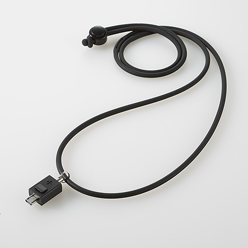 【Simplism】Micro-USBポート用ネックストラップ [Micro-USB Port Strap] | トリニティ株式会社