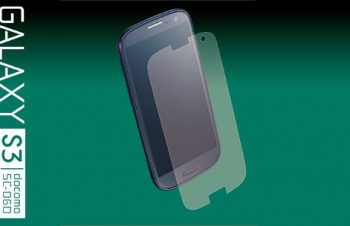 バブルレス フィルムセット for Galaxy S3 α 反射防止