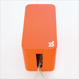 ケーブル収納ボックス Bluelounge CableBox Mini – オレンジ