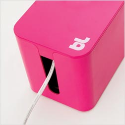 ケーブル収納ボックス Bluelounge CableBox Mini – ピンク