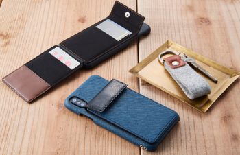 [NUNO BackPack] バックカバー カードケース for iPhone X（販売終了）