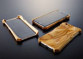 iPhone 6が木製ケースで高音質化!? 「響 – Hibiki -」 | マイナビニュース