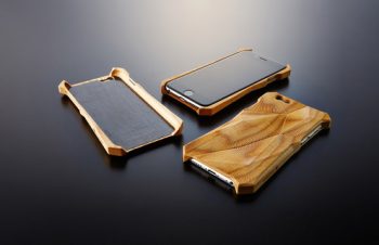 トリニティ、iPhone 6の音質を向上させる天然木削り出しケース「音質改善iPhone 6ケース 響（ひびき）」を発売