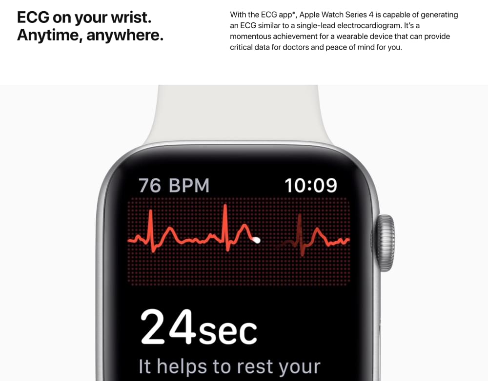 A1978 apple best sale watch ecg