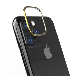 iPhone 11 Pro Max [Lens Bumper] カメラレンズ保護アルミフレーム（販売終了） – ゴールド