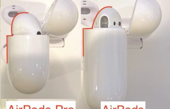 AirPodsとAirPods Pro、充電ケースの違い