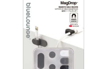 マグネット式ケーブルホルダー Bluelounge MagDrop