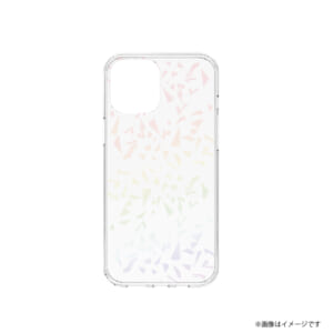 iPhone 12 mini用ケース [Turtle Hologram] ハイブリッドケース ホログラムパターン – クリア