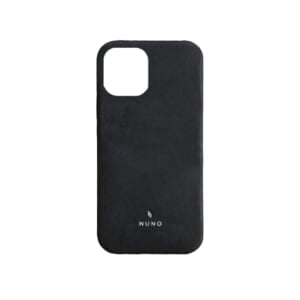 iPhone 12 mini用ケース [NUNO] 本革バックケース – ブラック