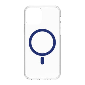 iPhone 12 / 12 Pro [Turtle] MagSafe対応 ハイブリッドクリアケース – ブルー