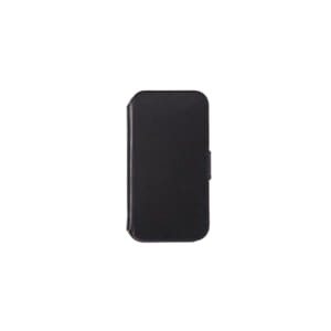 iPhone 13 mini [FlipNote] 耐衝撃フリップノートケース　PUレザー – ブラック