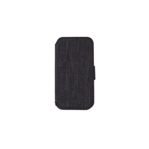 iPhone 13 mini [FlipNote] 耐衝撃フリップノートケース – ブラック