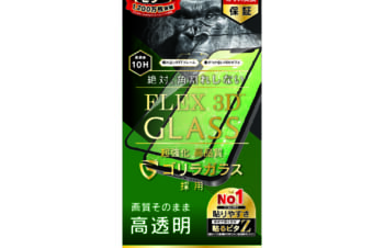 iPhone 14 / 13 / 13 Pro [FLEX 3D] ゴリラガラス 高透明 複合フレームガラス