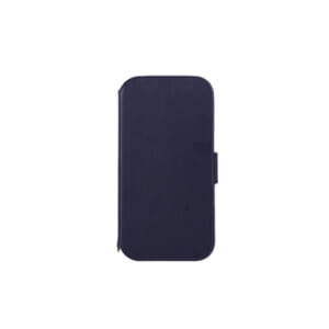 iPhone 13 [FlipNote] 耐衝撃フリップノートケース　PUレザー – ブルー