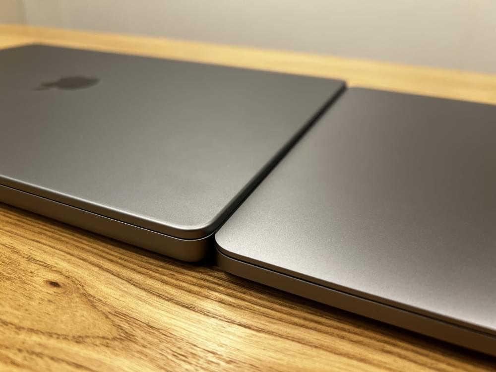 新型16インチ MacBook Pro（2021）と旧型16インチ MacBook Pro（2019 