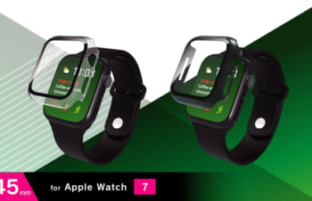 Apple Watch Series 9 / 8 / 7（45mm） 高透明 ガラス一体型PCケース