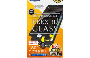 iPhone SE（第3世代） / iPhone SE（第2世代）/ 8 / 7 / 6s / 6 [FLEX 3D] のぞき見防止 ブルーライト低減 複合フレームガラス