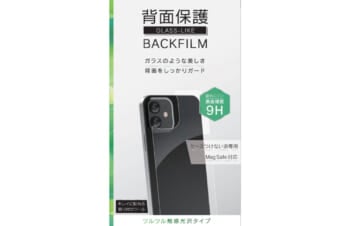 iPhone 12 mini 背面保護 9Hガラスコーティングフィルム 光沢
