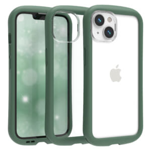 ajouter（アジュテ）/iPhone 14 Glass Case – グリーン