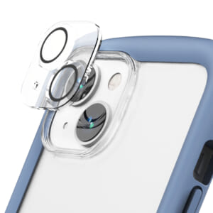 ajouter（アジュテ）/iPhone 14 Glass & Lens Glass – ブルー