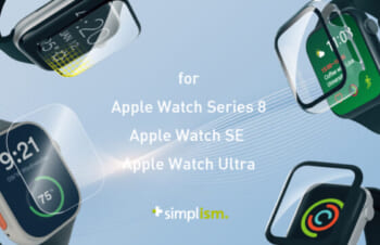 Simplism、Watch Series 8/SE/Ultra用スクリーンプロテクター＆ケース発売
