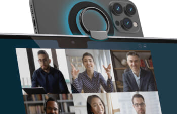 トリニティ、リングスタンド ｢MagRinCam｣ 10月21日発売。iPhoneをMacのウェブカメラとして使う連係カメラ機能に対応