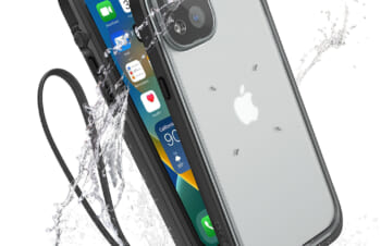 トリニティ、iPhone 14シリーズ用完全防水ケースをCatalystより1月30日発売。ストラップも同梱
