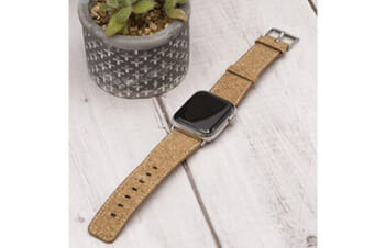 本物のコルクを使った「Apple Watch」専用バンド