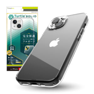 iPhone 15 [Turtle Solid] 超精密設計 ハイブリッドケース