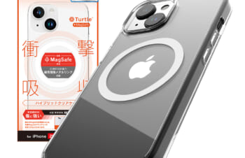 iPhone 15 [Turtle] MagSafe対応 ハイブリッドクリアケース