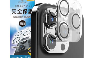 iPhone 15 Pro / 15 Pro Max [PicPro] クリア カメラレンズ保護ガラス