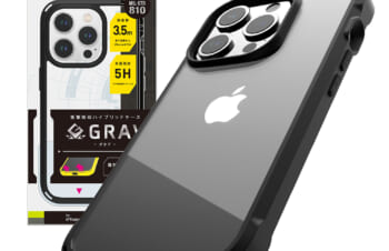 iPhone 15 Pro [GRAV] 衝撃吸収 ハイブリッドケース