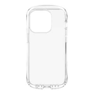 iPhone 15 Pro [GLASSICA Round] 耐衝撃 背面ガラスケース – クリア