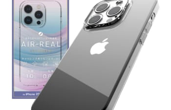 iPhone 15 Pro [AIR-REAL INVISIBLE] 超精密設計 極薄軽量ケース