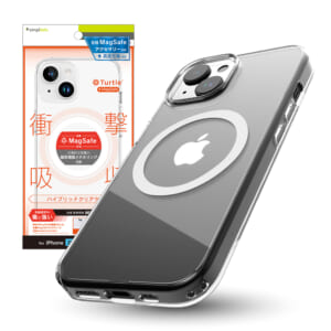 iPhone 15 Plus [Turtle] MagSafe対応 ハイブリッドクリアケース