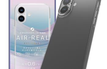 【予約製品】iPhone 16 [AIR-REAL INVISIBLE] 超精密設計 極薄軽量ケース