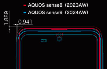 AQUOS sense9とAQUOS sense8を比較してみた