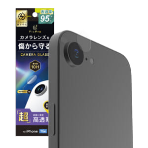 iPhone 16e スーパークリア レンズ保護ガラス