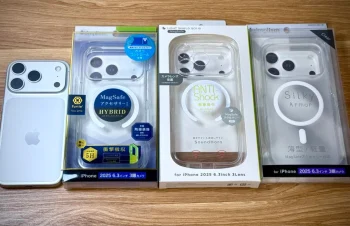 【レビュー】iPhone17 Pro用Simplismのクリアケース3製品を徹底比較